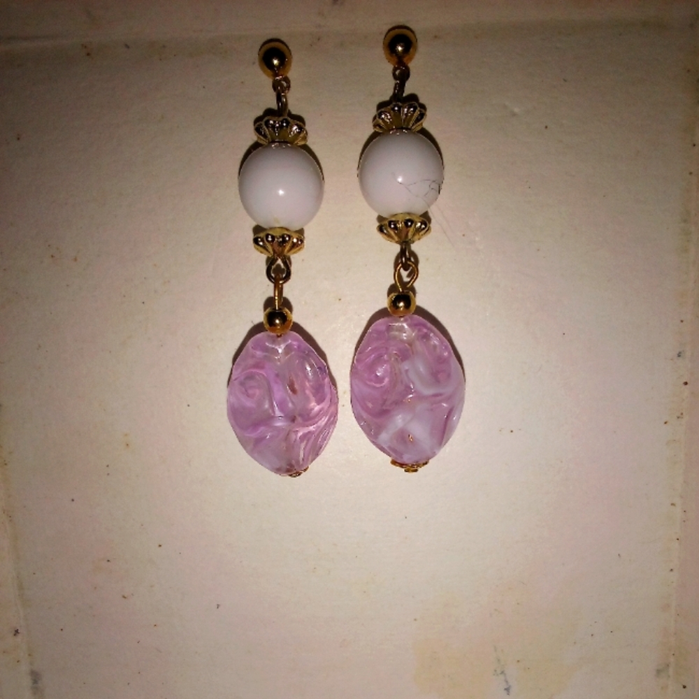 Vintage Miriam Haskell earrings